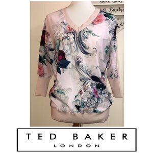 Ted Baker Floral Blouse